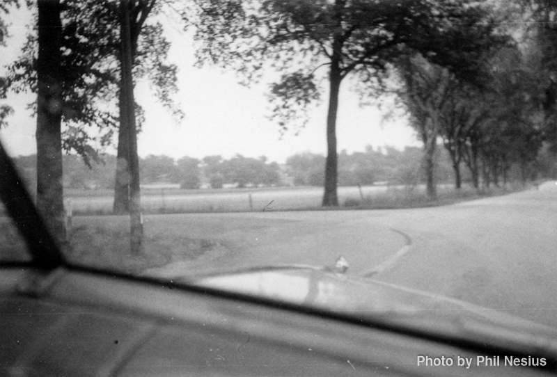 May be doing the original road course at Road America - 1955 / 001H_009 / 