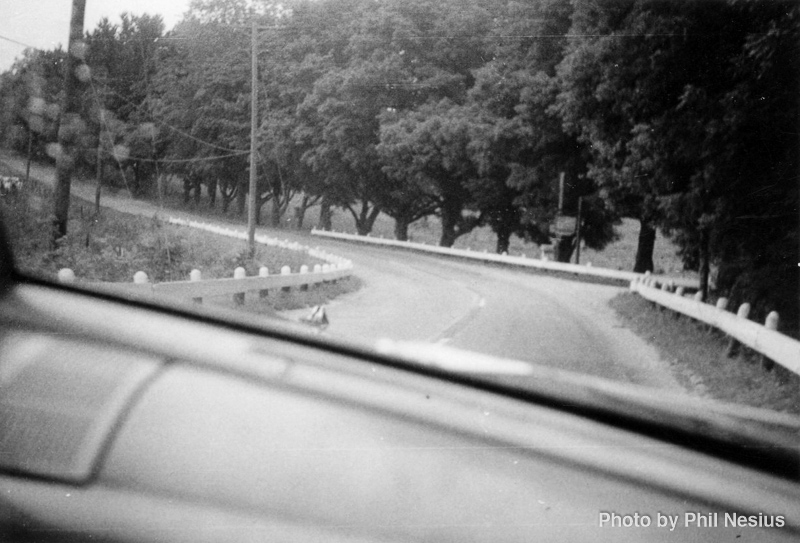 May be doing the original road course at Road America - 1955 / 001H_010 / 