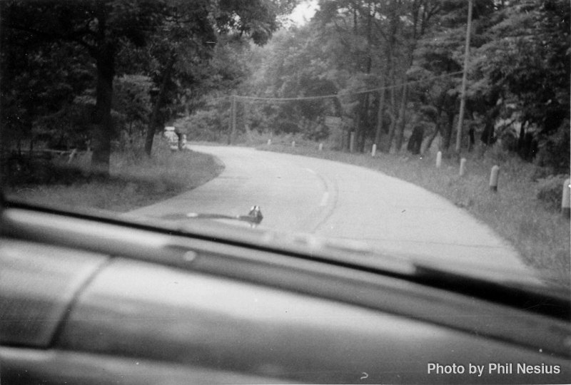 May be doing the original road course at Road America - 1955 / 001H_011 / 