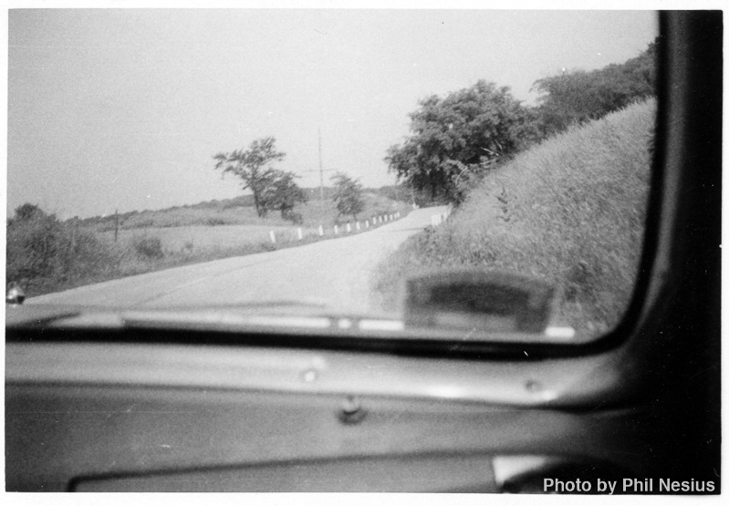 May be doing the original road course at Road America - 1955 / 001H_015 / 