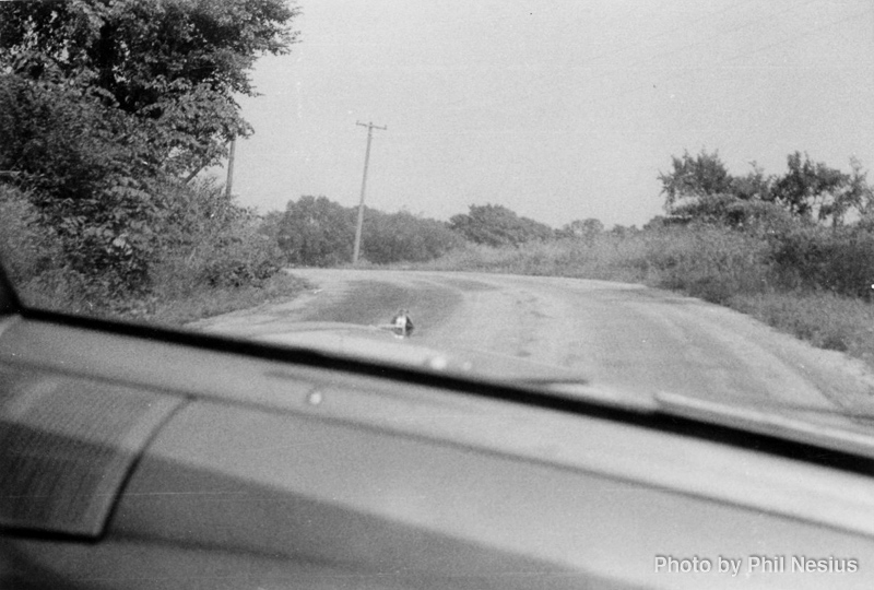 May be doing the original road course at Road America - 1955 / 001H_018 / 
