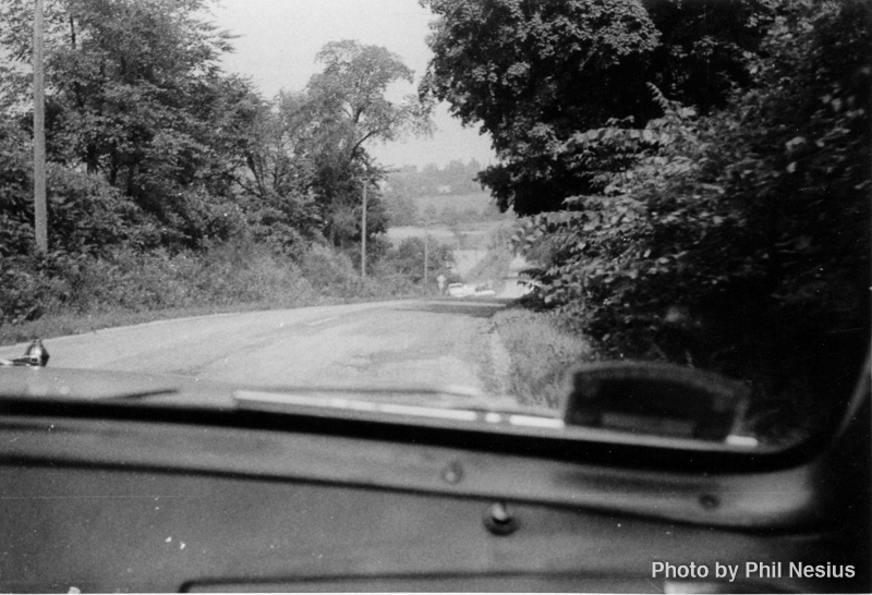 May be doing the original road course at Road America - 1955 / 001H_019 / 
