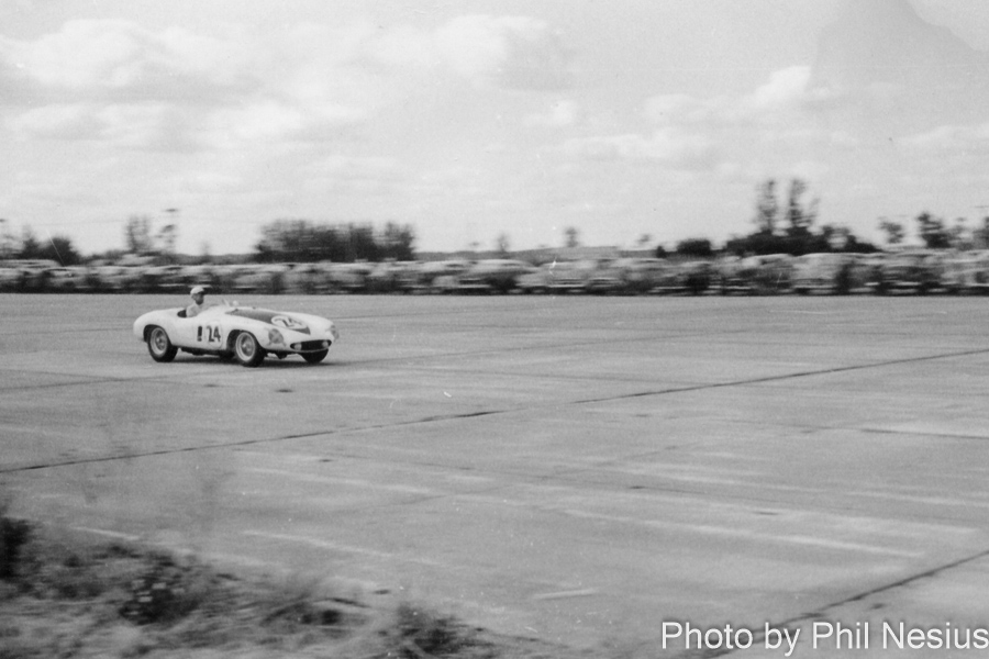 Ferrari 750 Monza Number 24 driven by McAfee / Wheeler at Sebring March, 13 1955 / 114L_0009 / 