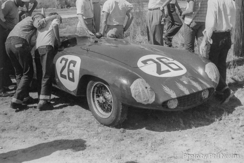 Ferrari 750 Monza Number 26 driven by de Portago / Maglioli at Sebring March, 13 1955 / 114L_0012 / 