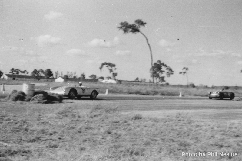 Porsche 550 Number 81 driven by O'Shea / Koster at Sebring March, 13 1955 / 114L_0031 / 