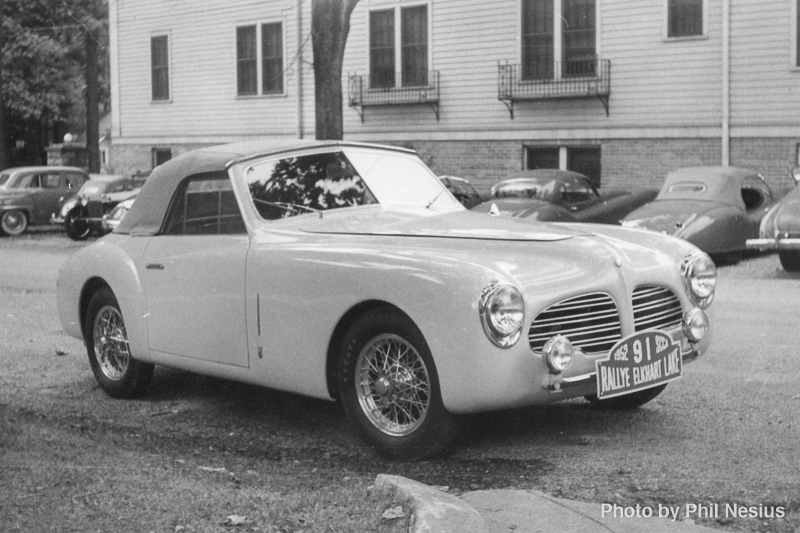 Fiat 1100 Stabilimenti Farina. Rally paticipant. Elkhart Lake, WI September, 1952 / 137E_0013 / 
