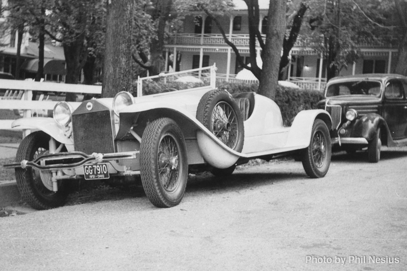 Mid 1920s Lancia Lambda at Elkhart Lake, WI September, 1952 / 137E_0015 / 