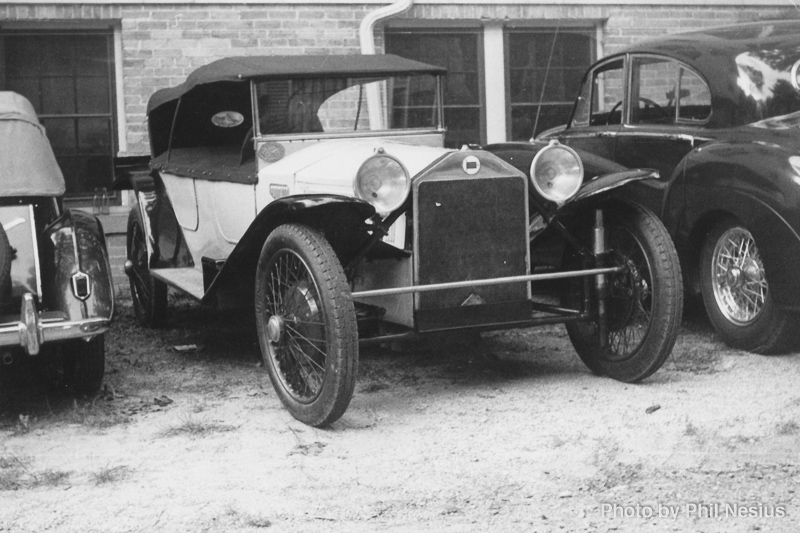Might be 1925 Lancia Lambda Torpédo at Elkhart Lake, WI September 1952 / 137E_0017 / 