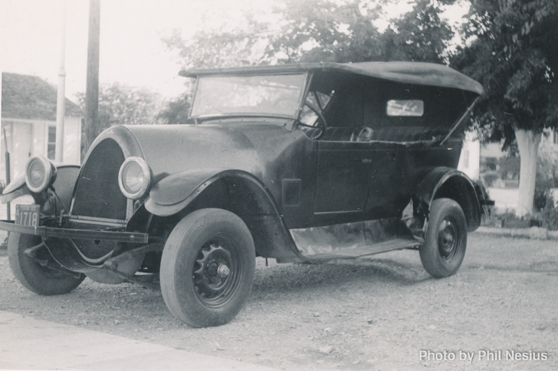 Franklin air cooled Texas plate / 137E_0025 / 