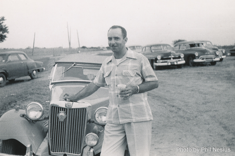 Col. Williams Dads CO. at Janesville Airport Race 8/3/1952. This makes more sense  than Bergstrom AFB, Austin, TX, 1952 / 137E_0037 / 