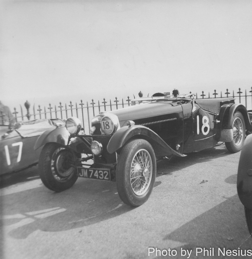 H.R.G Number 18 driven by AJ Jarvis at Ramsgate Speed Trials September 30th 1951 / 21_537_0004 / 