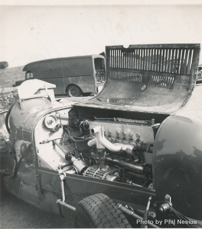 A Bugatti with a blown straight 8. Ramsgate Speed Trials September 30th 1951 / 21_537_0010 / 