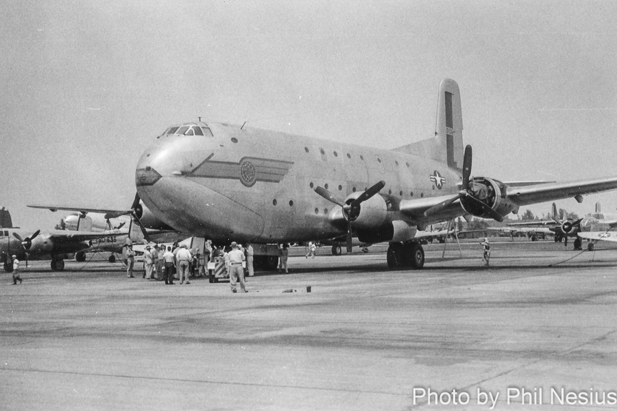 C124 Transport, at Chanute AFB June, 1953 / 312K_0018 / 