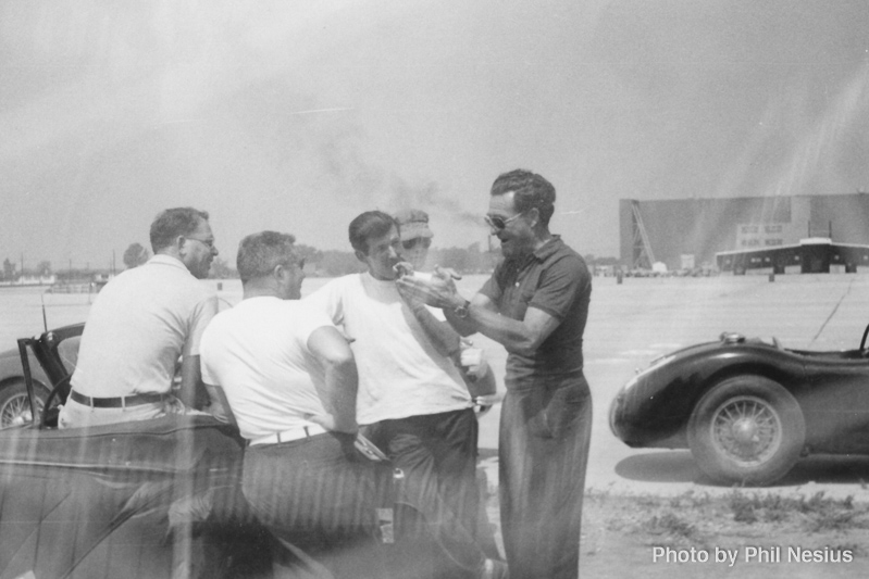 Briggs Cunningham at Lockbourne AFB August 1954 / 677L_0006 / 