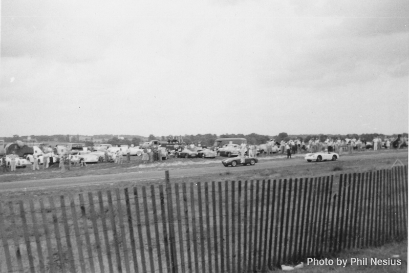 Osca Number 91 driven by James Simpson at Wilmot Hills 2nd Annnual relaxed Road Race, August 1, 1954 / 677L_0013 / 