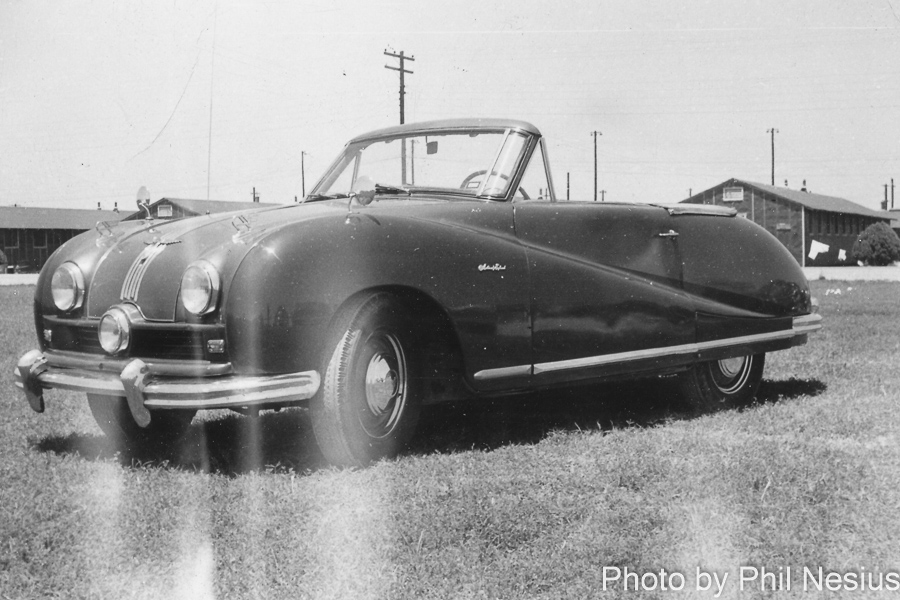 Dad's A90 Austin, photo stamped May 1952 / 735A_0003 / 