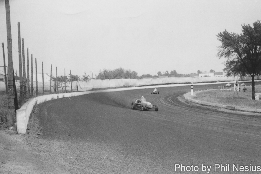 Milwaukee Mile before it was paved. Possibly 1953 / 902K_0003 / 