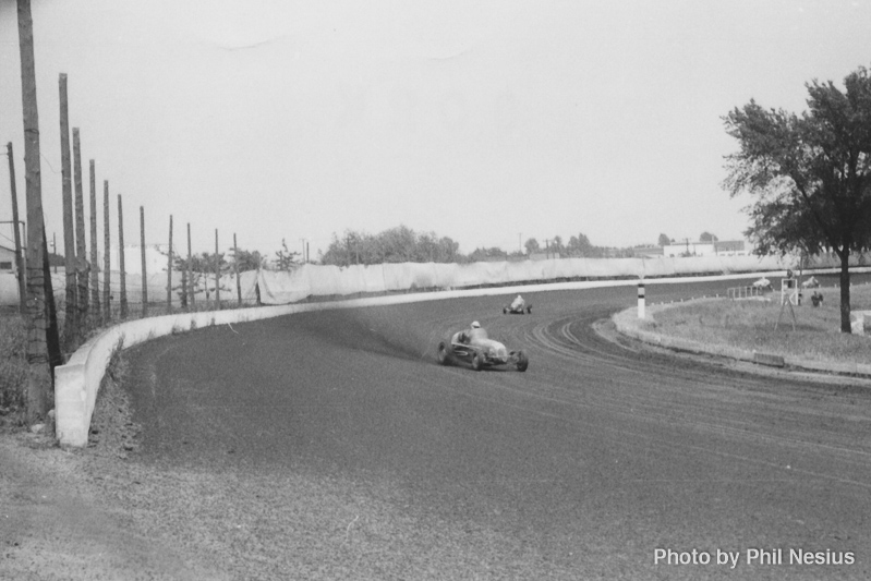 Milwaukee Mile before it was paved. Possibly 1953 / 902K_0003 / 