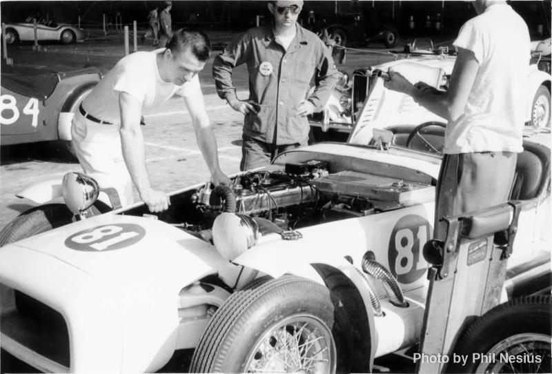 Excalibur J Number 81 driven by Ralph Knudson at Chanute AFB June, 1953 / 902K_0017 / 