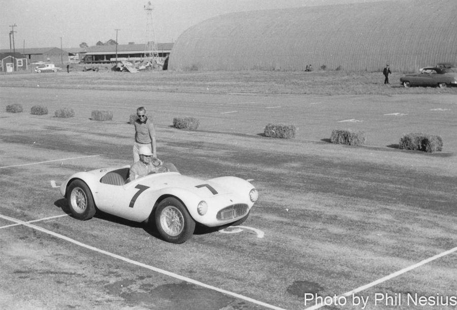 Maserati A6GCS Number 7 driven by Ted Boynton at Walterboro National Championship Sports Car Race March 10th 1956 / 952_0013 / 