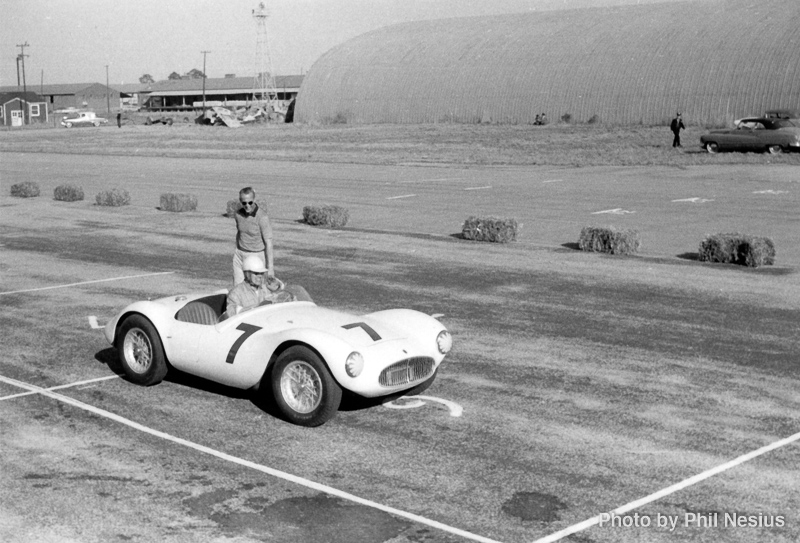 Maserati A6GCS Number 7 driven by Ted Boynton at Walterboro National Championship Sports Car Race March 10th 1956 / 952_0013 / 