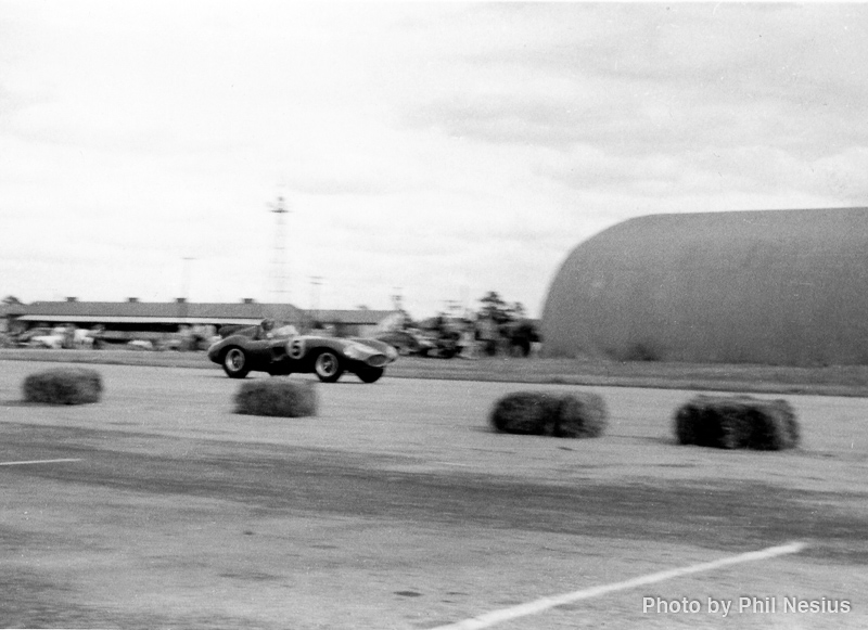 Ferrari Number 5 driven by Jim Kimberly at Walterboro National Championship Sports Car Race March 10th 1956 / 952_0026 / 