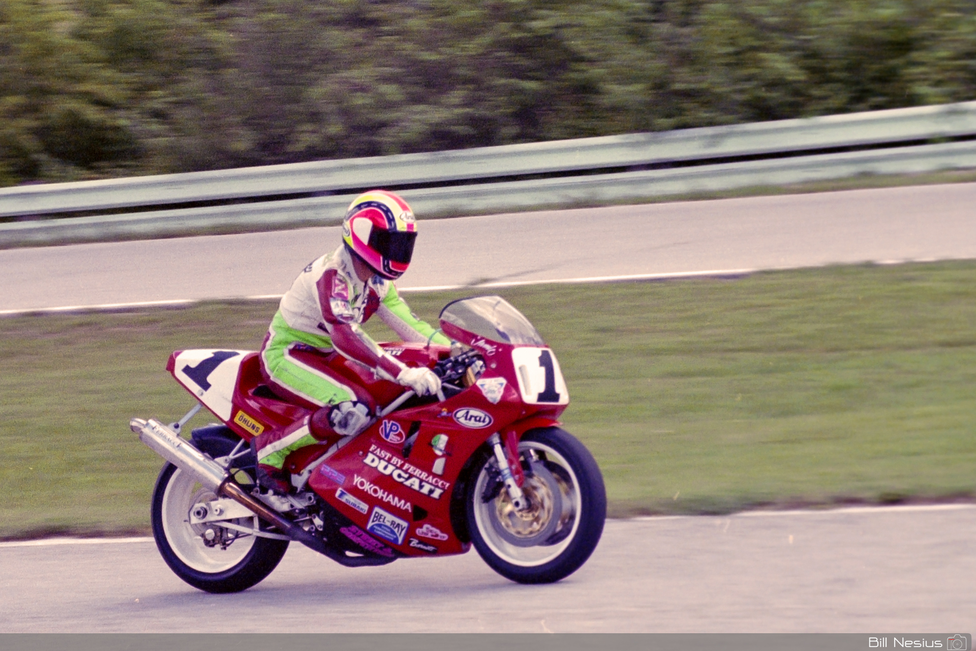 Jamie James on the Number 1 Fast by Ferracci Ducati 851 / FLM_6390 / 