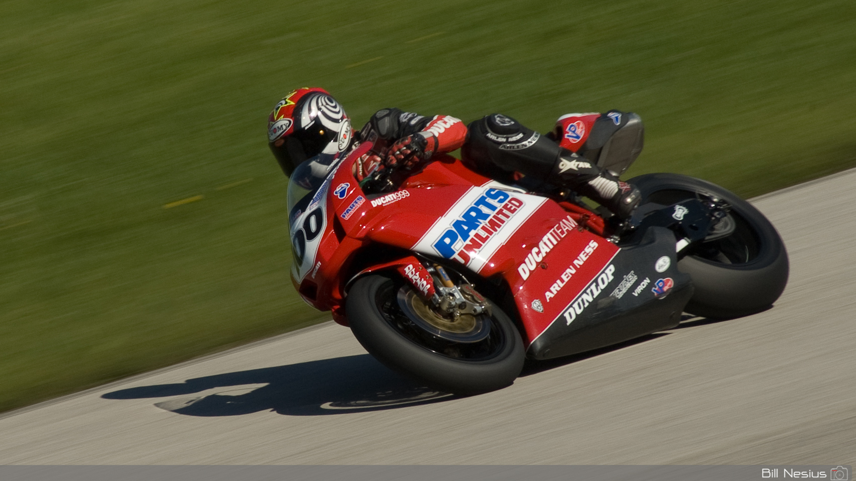 Neil Hodgson on the Number 100 Parts Unlimited Ducati 999R / DSC_0760 / 4