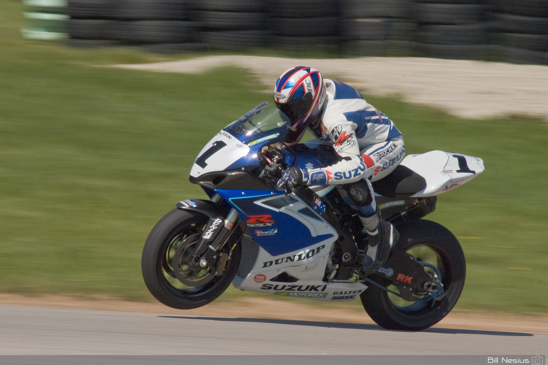 Mat Mladin on the Number 1 Yoshimura Suzuki GSX-R1000 / DSC_0866 / 3