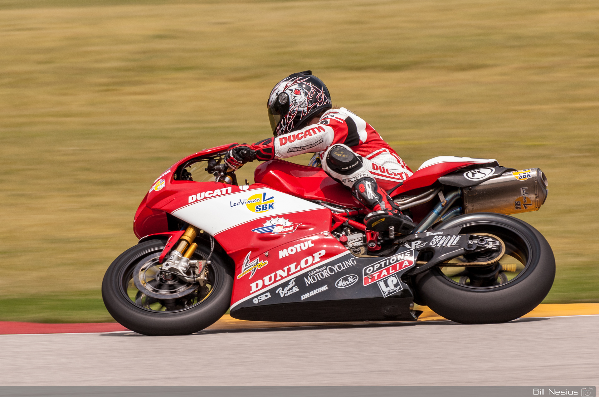 Larry Pegram on the Number 72 Leo Vince Ducati 749R / DSC_1425 / 3