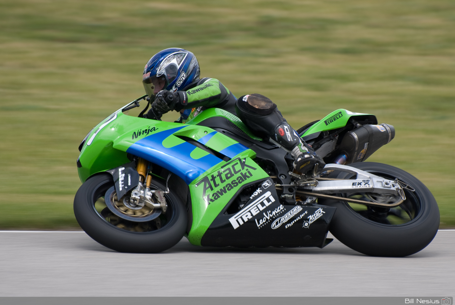 Steve Rapp on the Number 15 Attack Performance Kawasaki ZX-6R / DSC_3240 / 4