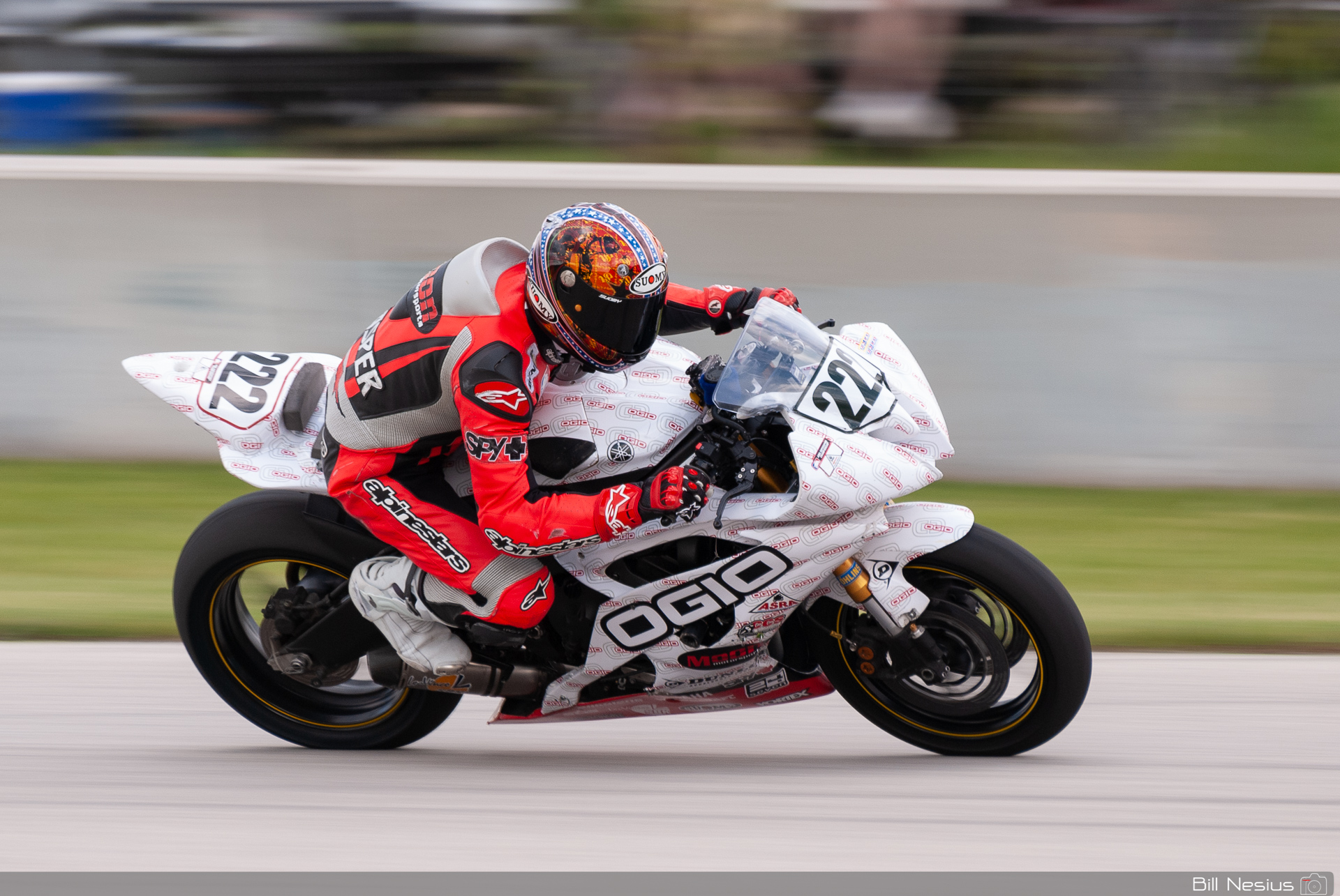Tony Kasper on the Number 222 Moon Motorsports/ Dunlop/ Ogio Yamaha YZF-R6 / DSC_3281 / 3