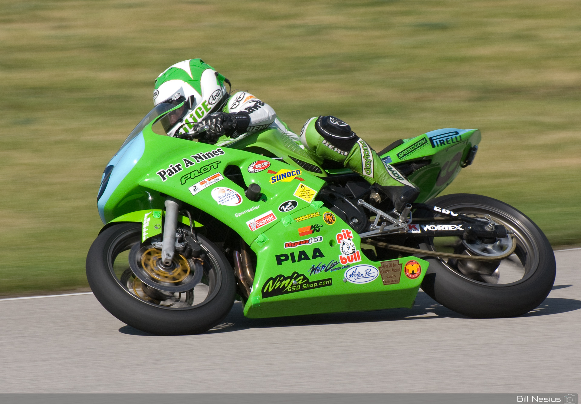Filice/Springsteen  on the Number 9 Pair-A-Nines Kawasaki EX650 / DSC_3494 / 3