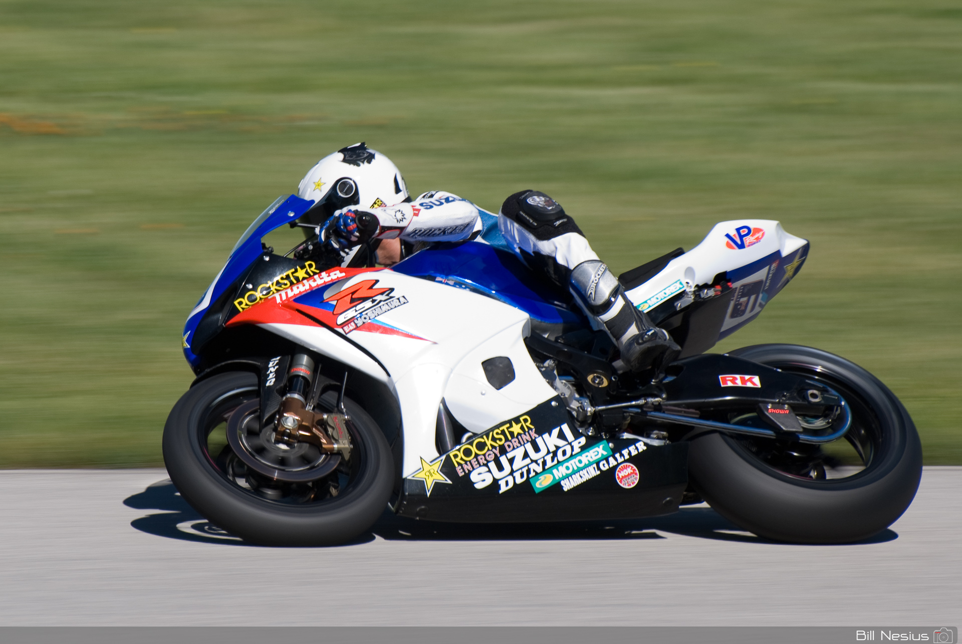 Mat Mladin on the Number 6 Rockstar Makita Yoshimura Suzuki GSX-R1000 / DSC_3804 / 3