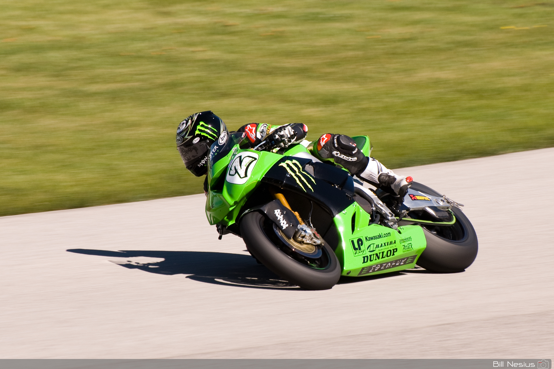 Jamie Hacking on the Number 2 Monster Energy Kawasaki Ninja ZX-10RR / DSC_3860 / 4