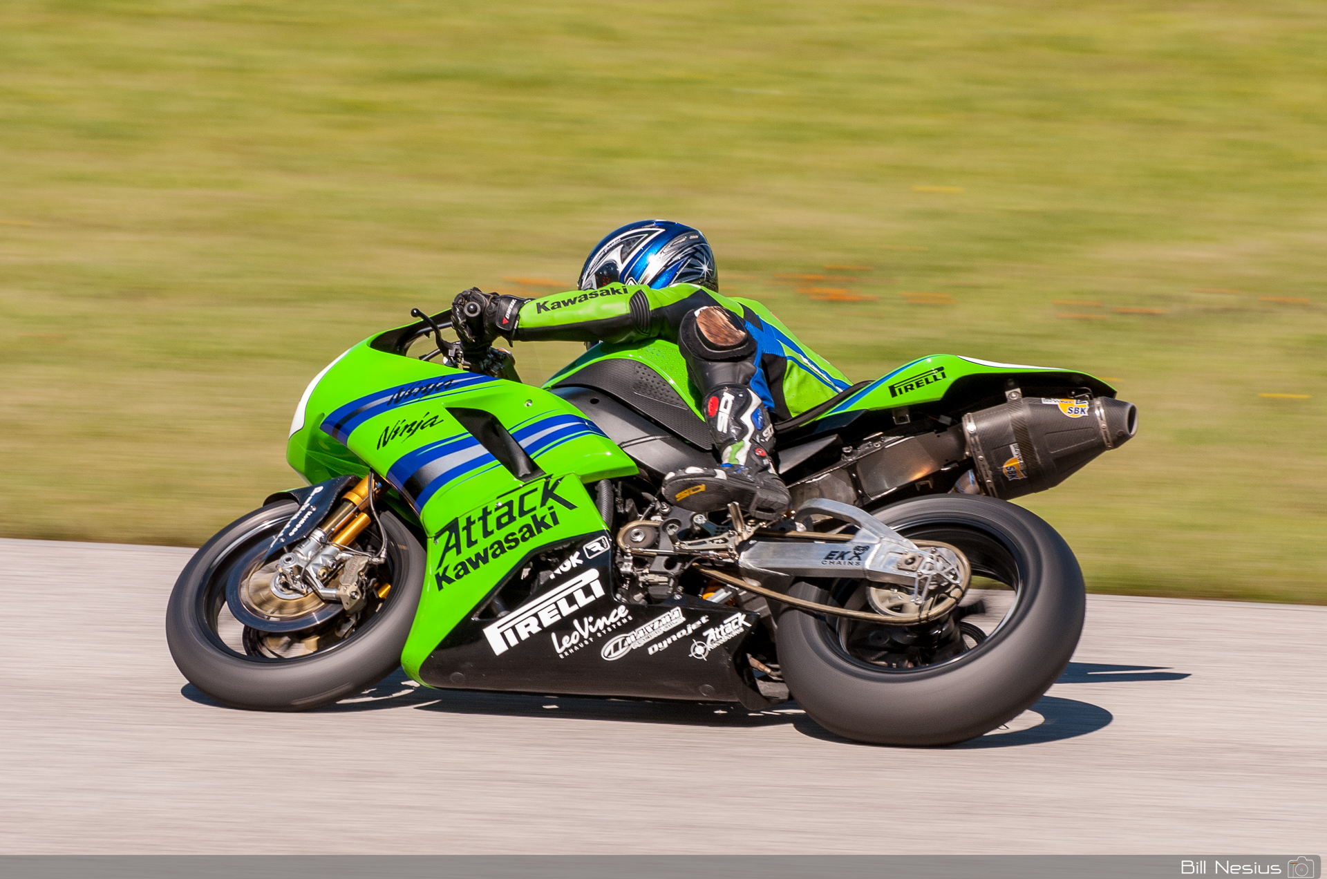 Steve Rapp on the Number 15 Attack Performance Kawasaki ZX-6R / DSC_3927 / 3