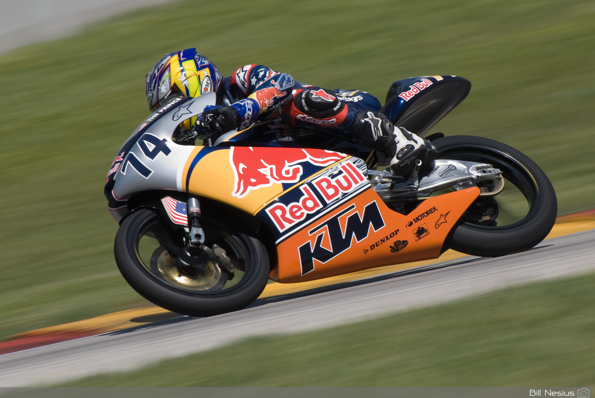 Bryce Prince on the Number 74 KTM RC125 / DSC_3990 / 4