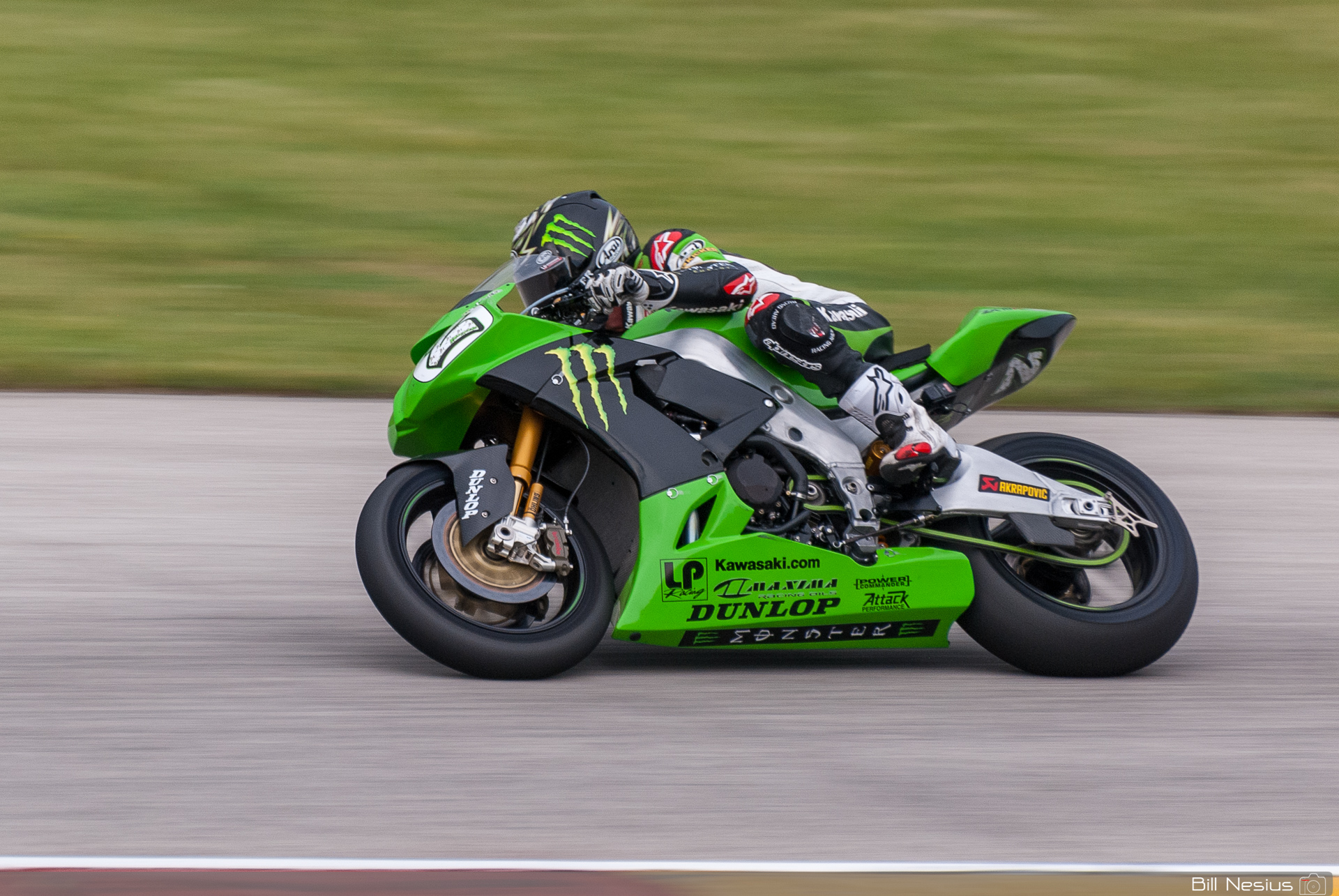 Jamie Hacking on the Number 2 Monster Energy Kawasaki Ninja ZX-10RR / DSC_4157 / 3