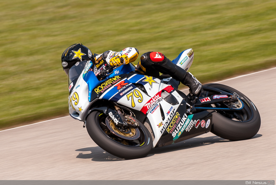 Blake Young on the Number 79 Rockstar ·Makita Suzuki GSX-R1000 / DSC_7813 / 2