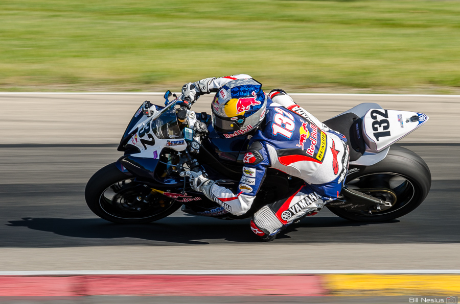 Jake Gagne on the Number 132 Road Race Factory/Red Bull Yamaha YZF-R6 / DSC_3478 / 3