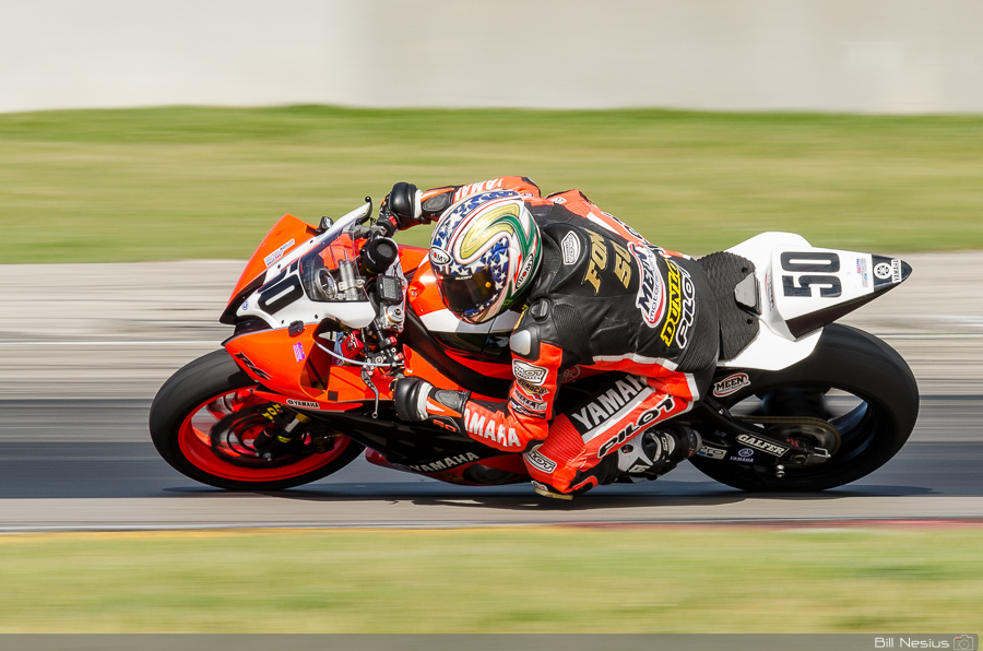 Bobby Fong on the No. 50 Meen Motorsports Racing Yamaha YZF-R6 in turn 8, Road America, Elkhart Lake, WI / DSC_3747 / 3