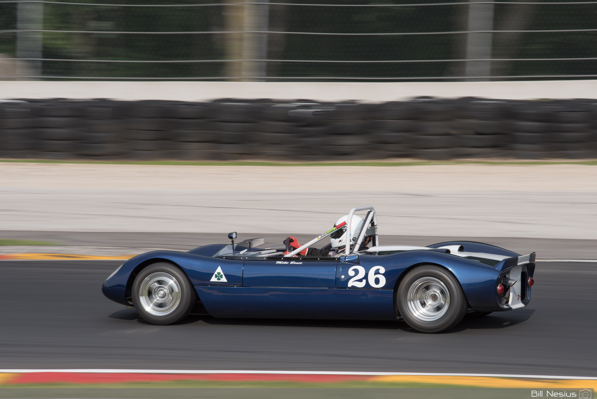 1964 LaBoa CSR Number 26 driven by Mike Besic at Road America, Elkhart Lake, WI Turn 6 - KIC 2017 / DSC_3402 / 4