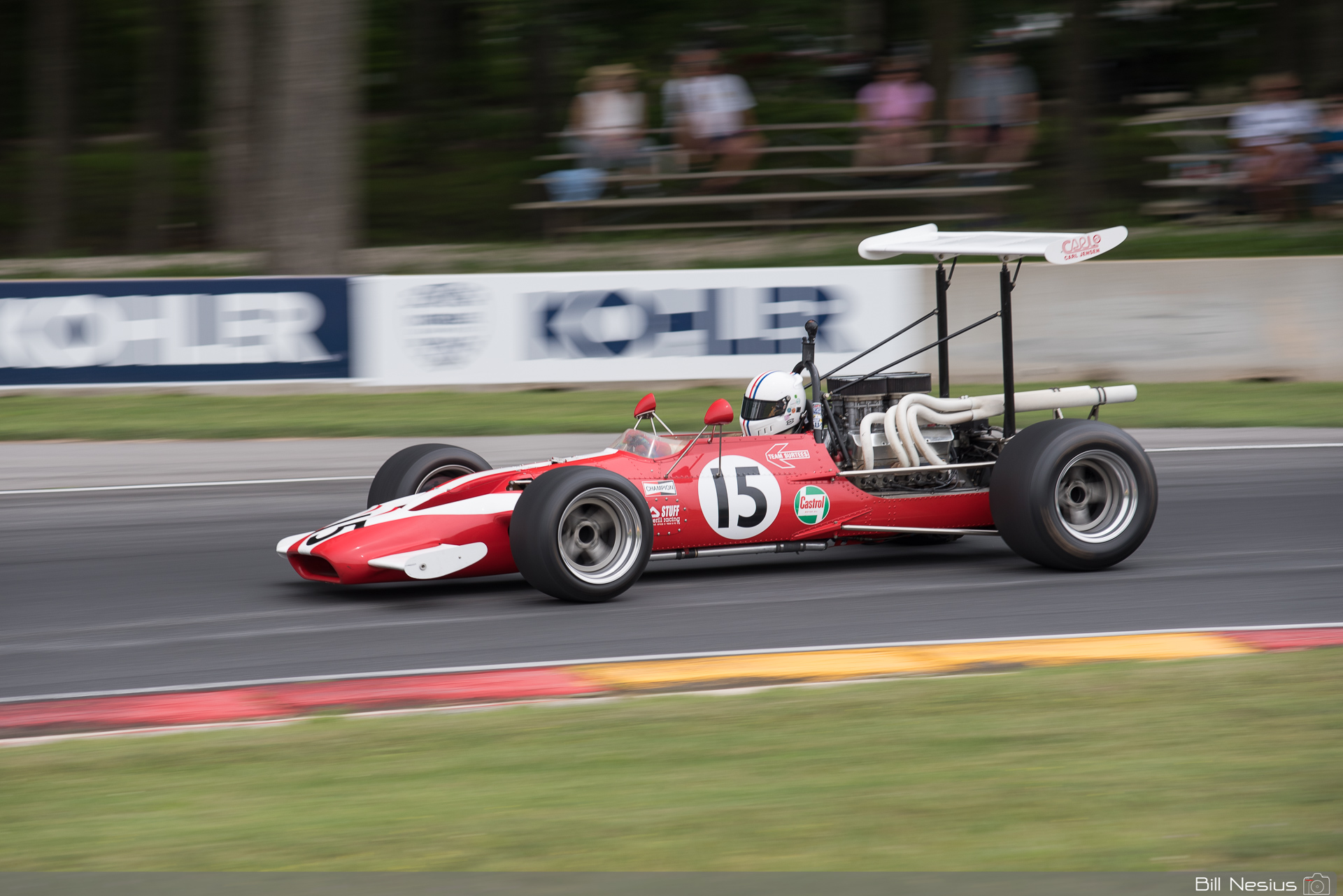 1969 Surtees TS-5 No.15 at Road America, Elkhart Lake, WI Turn 6 - KIC 2017 / DSC_4274 / 4
