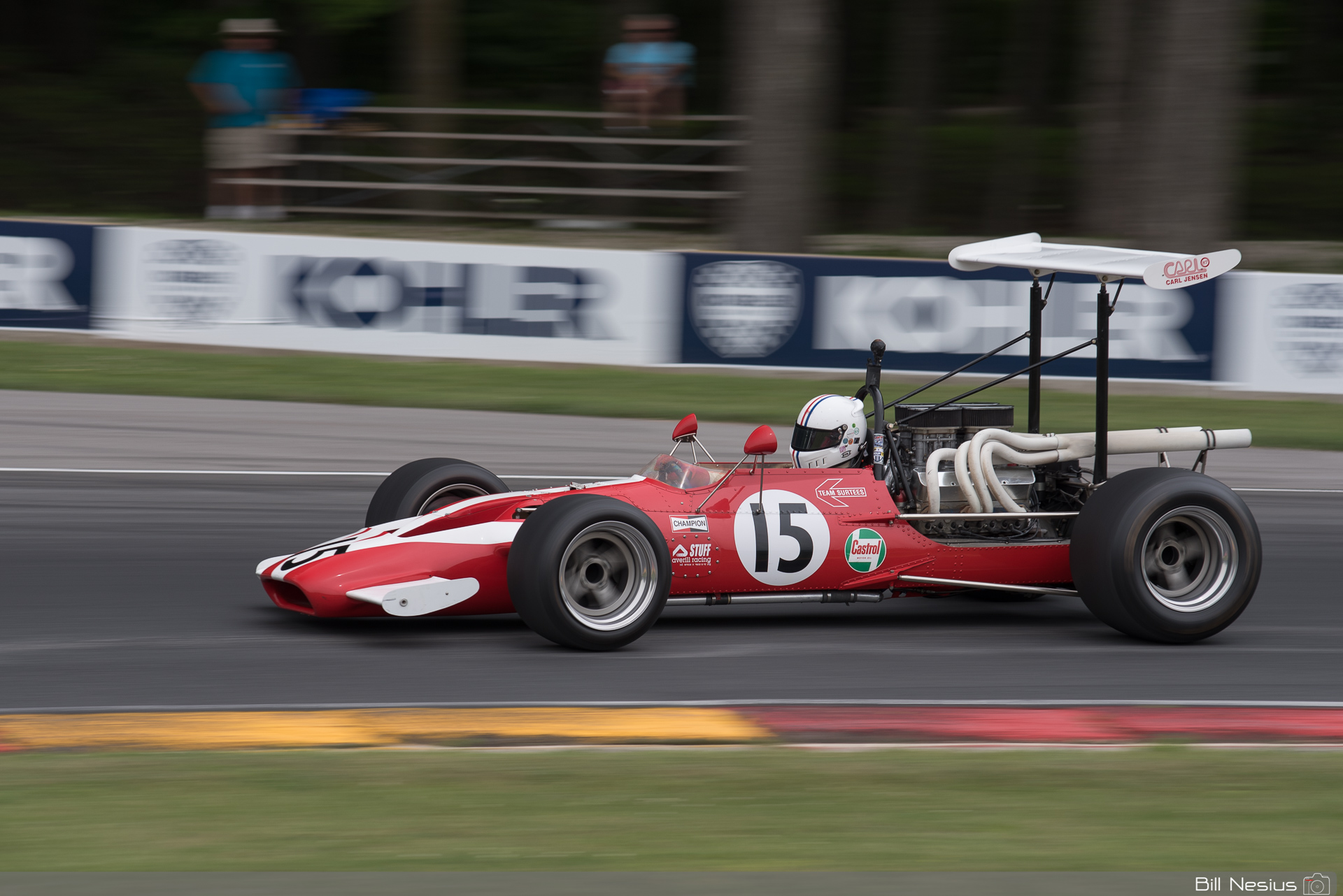 1969 Surtees TS-5 Number 15 at Road America, Elkhart Lake, WI Turn 6 - KIC 2017 / DSC_4275 / 4