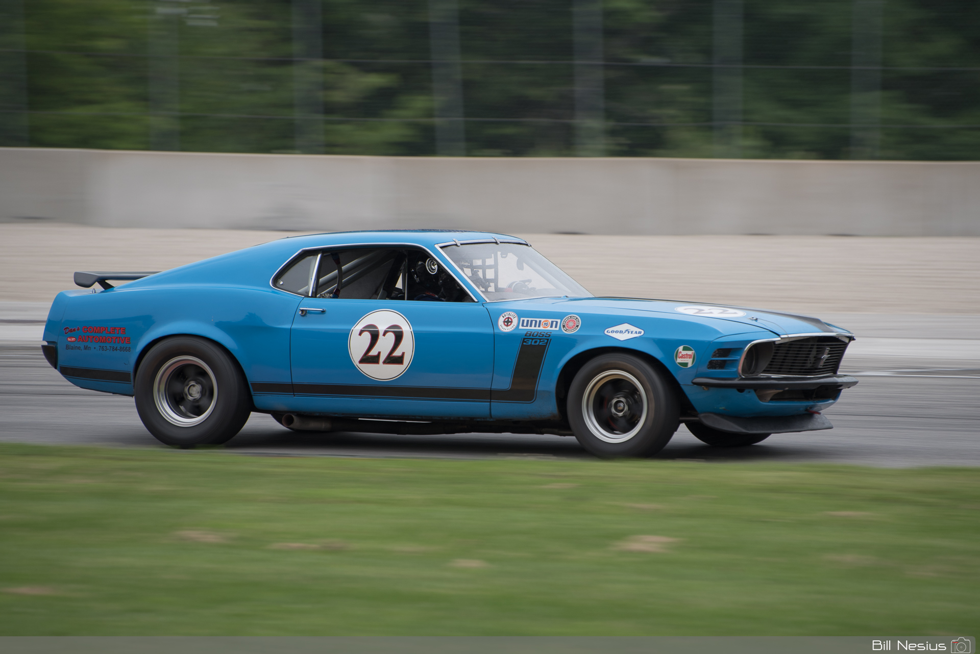 1970 Ford Boss 302 #22 in turn 1 / DSC_5509 / 4