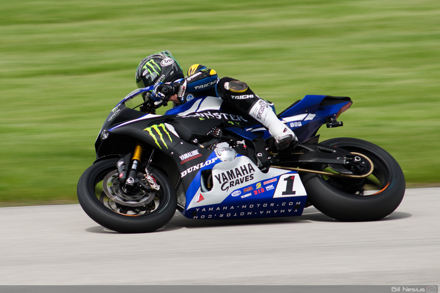 Josh Hayes on the Number 1 Yamaha YZF-R1 / DSC_0778 / 3
