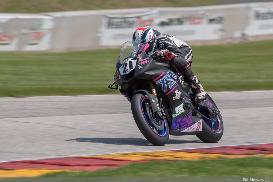 Brandon Paasch on the Number 21 TSE Racing Yamaha YZF-R6 / DSC_7127 / 4