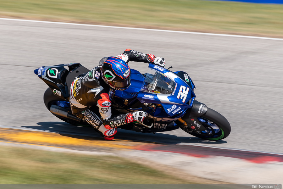 Jake Gagne on the Number 32 Attack Performance Yamaha YZF-R1 / BAN_4410 / 3