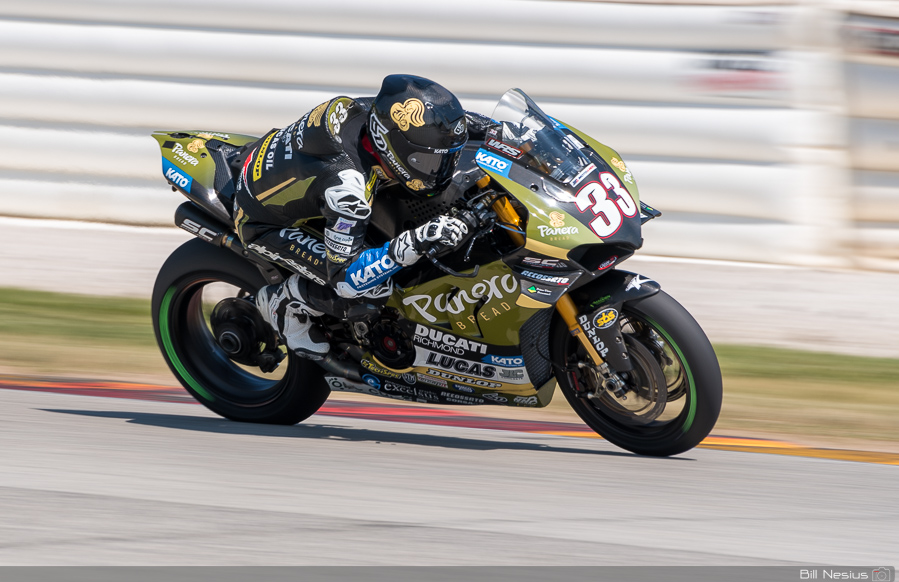 Kyle Wyman on the Number 33 KWR Ducati Panigale V4R / BAN_4505 / 3