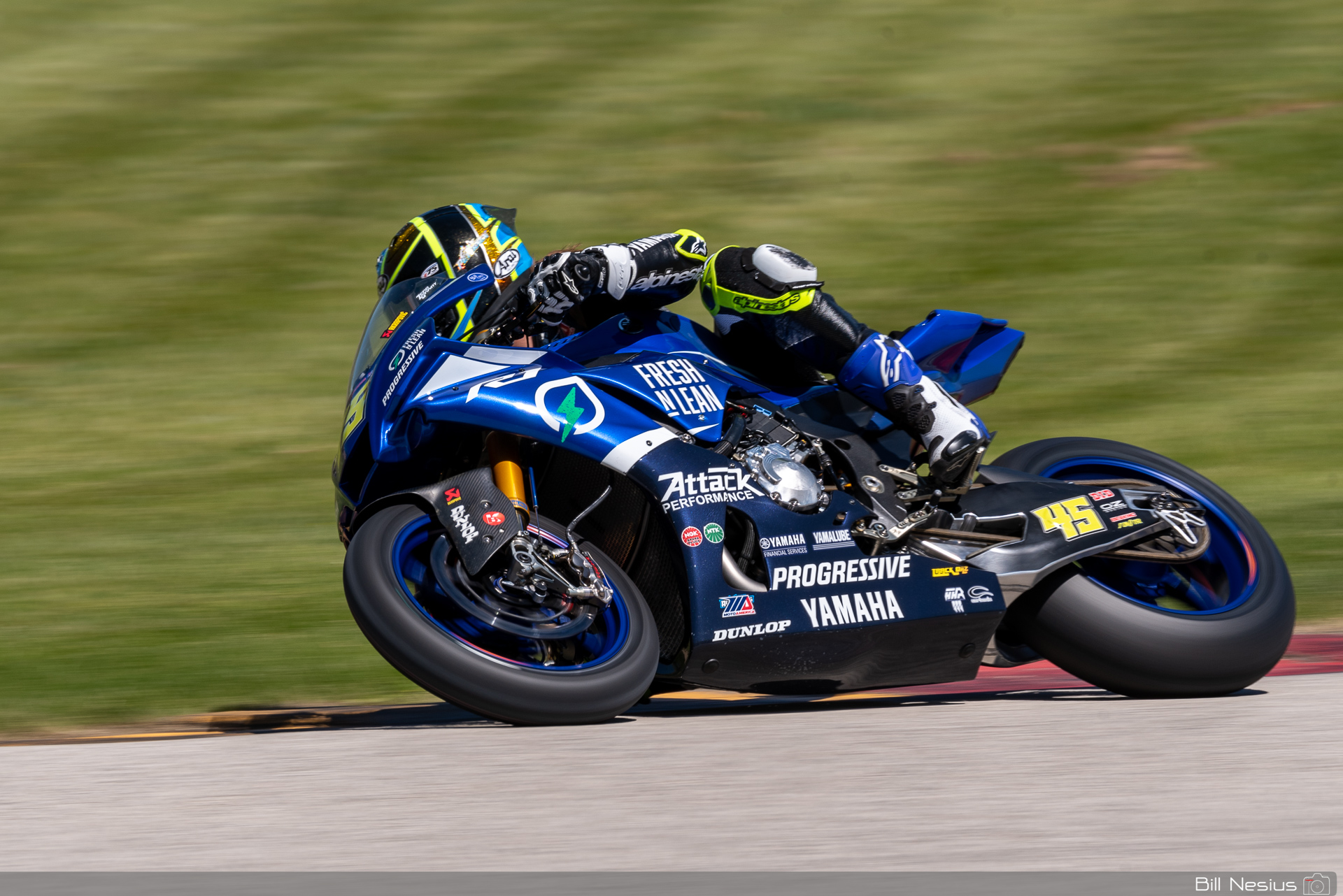 Cameron Petersen on the Number 45 Fresh N Lean Progressive Yamaha Racing Yamaha YZF-R1
 / DSC_8025 / 4